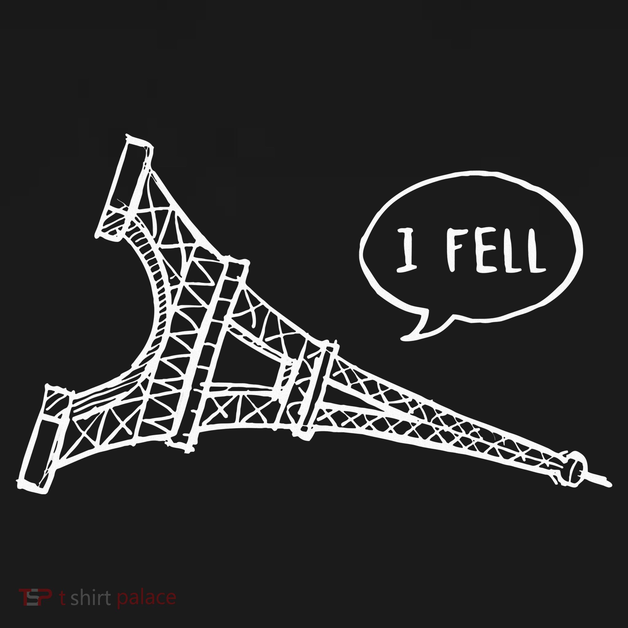 Cute French Joke I Fell Sweatshirt