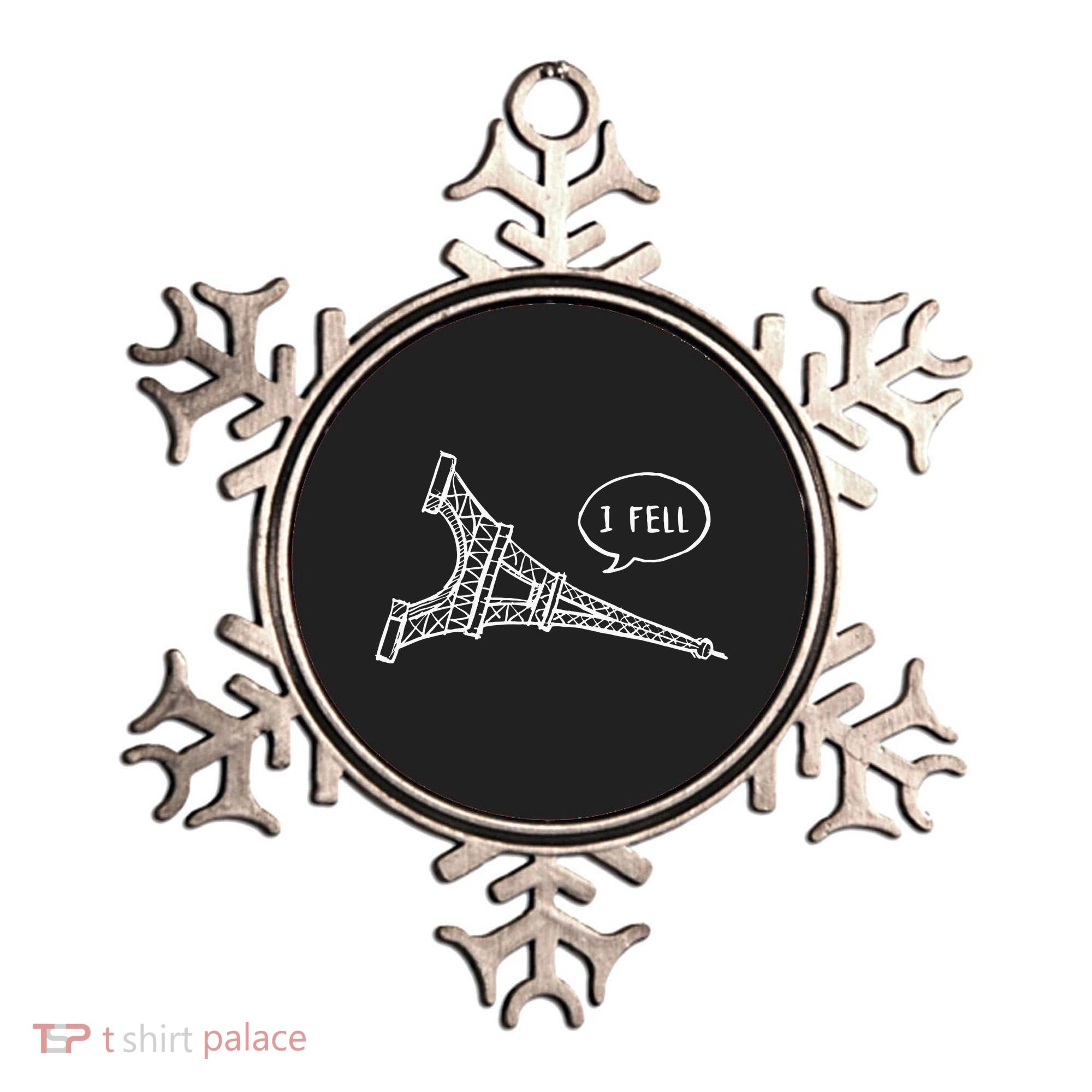 Cute French Joke I Fell Ornament