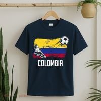 Colombia Flag Jersey Colombian Soccer Team Colombian T-Shirt thumb 2