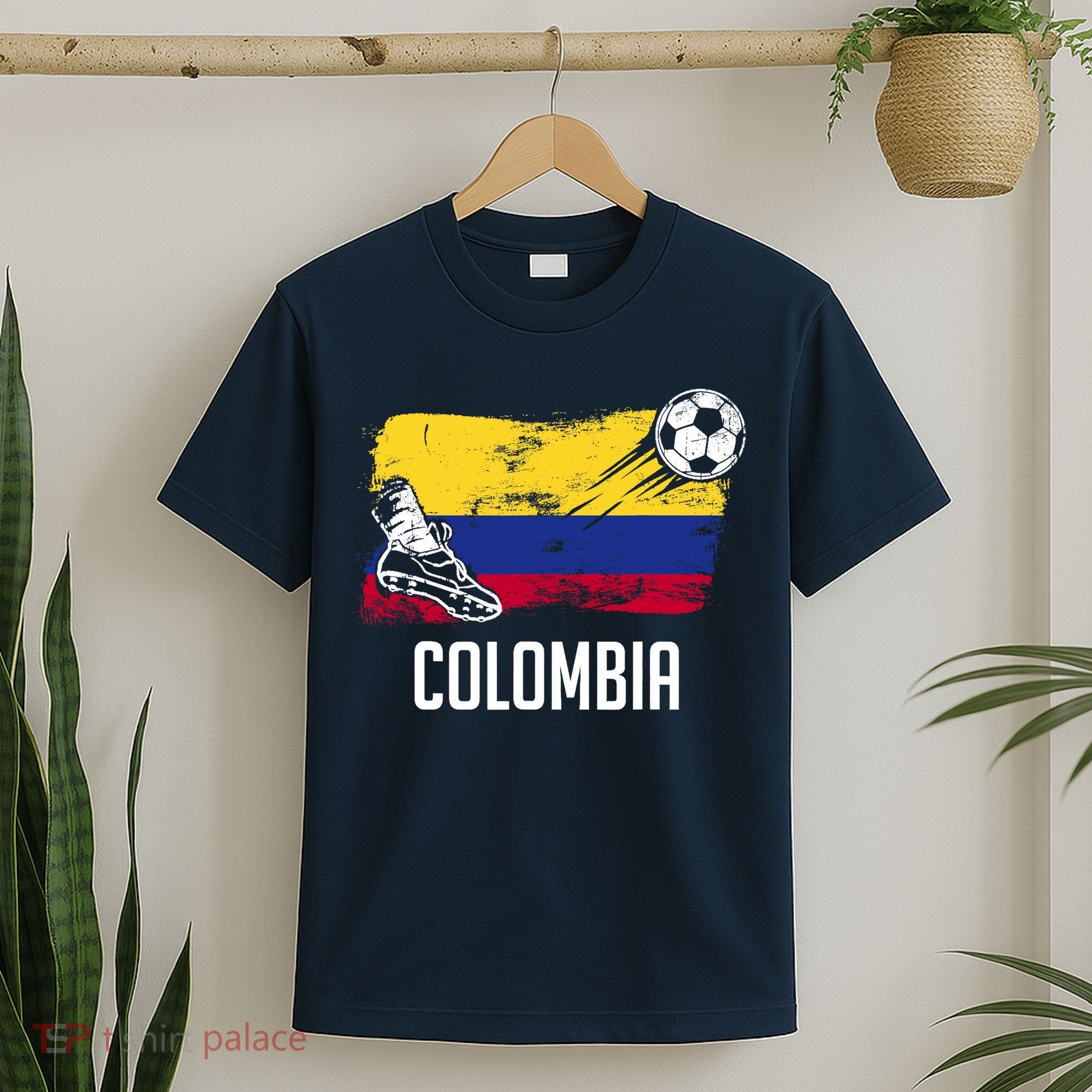 Colombia Flag Jersey Colombian Soccer Team Colombian T-Shirt