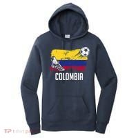 Colombia Flag Jersey Colombian Soccer Team Colombian Women's Hoodie thumb 0