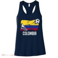 Colombia Flag Jersey Colombian Soccer Team Colombian Women's Tank Top thumb 0
