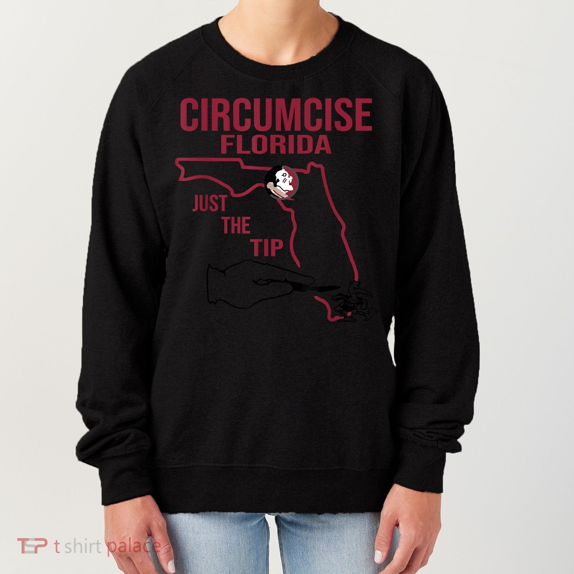 Circumcise Florida Just The Tip Women's Sweatshirt