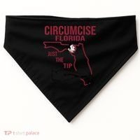 Circumcise Florida Just The Tip USA-Made Doggie Bandana thumb 0