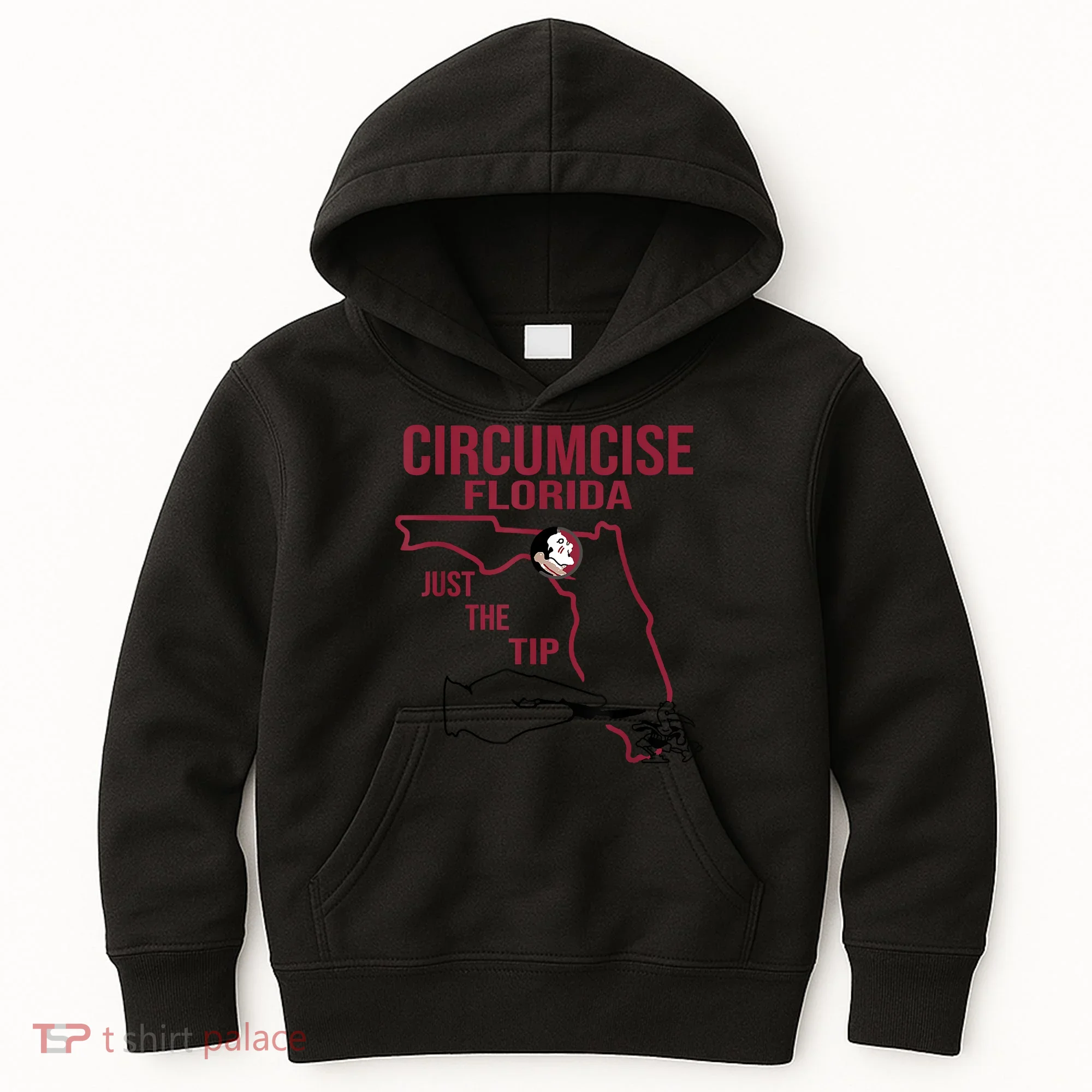 Circumcise Florida Just The Tip Kids Hoodie