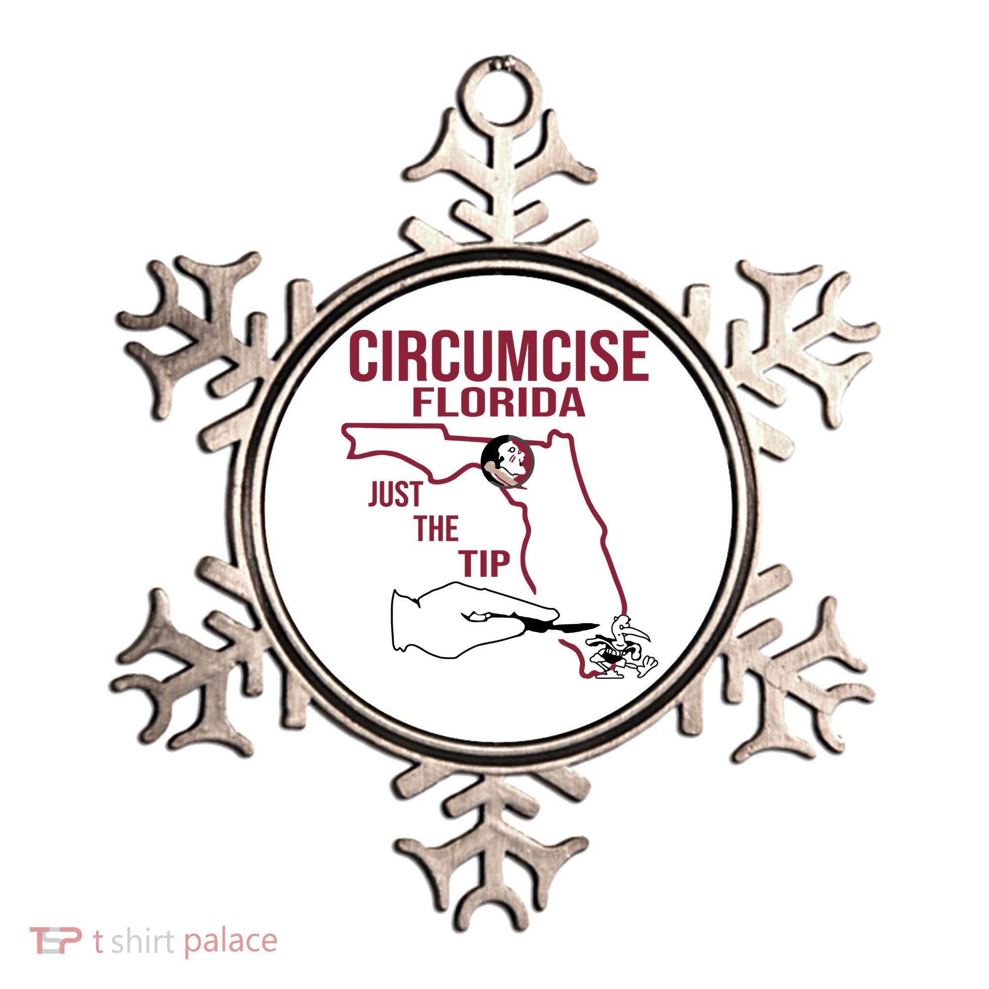 Circumcise Florida Just The Tip Ornament