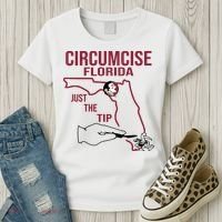 Circumcise Florida Just The Tip Women's T-Shirt thumb 3