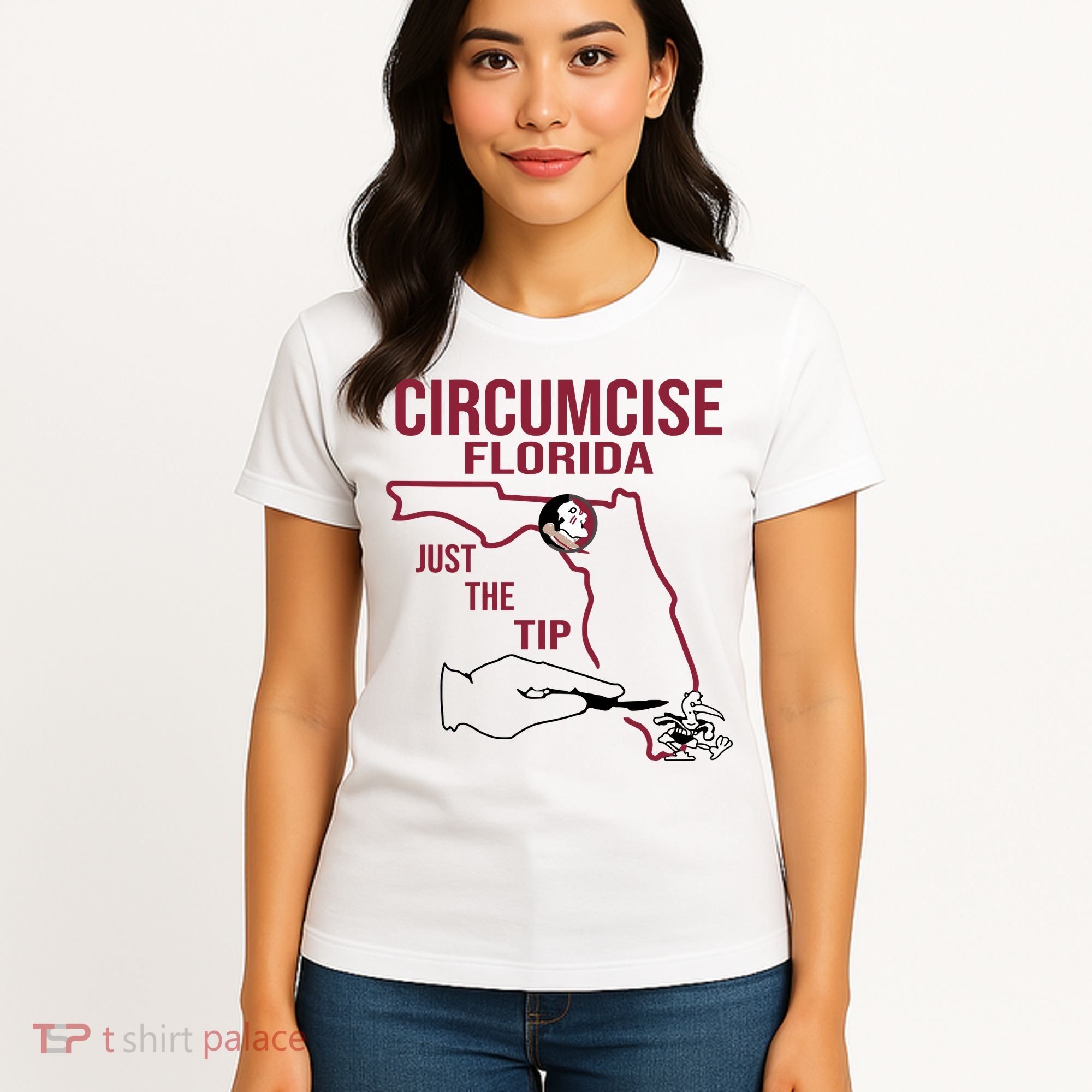 Circumcise Florida Just The Tip Women's T-Shirt