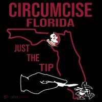 Circumcise Florida Just The Tip Women's Hoodie thumb 2