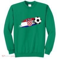 Croatia Flag Jersey Croatian Soccer Team Croatian Sweatshirt thumb 0