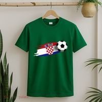 Croatia Flag Jersey Croatian Soccer Team Croatian T-Shirt thumb 2