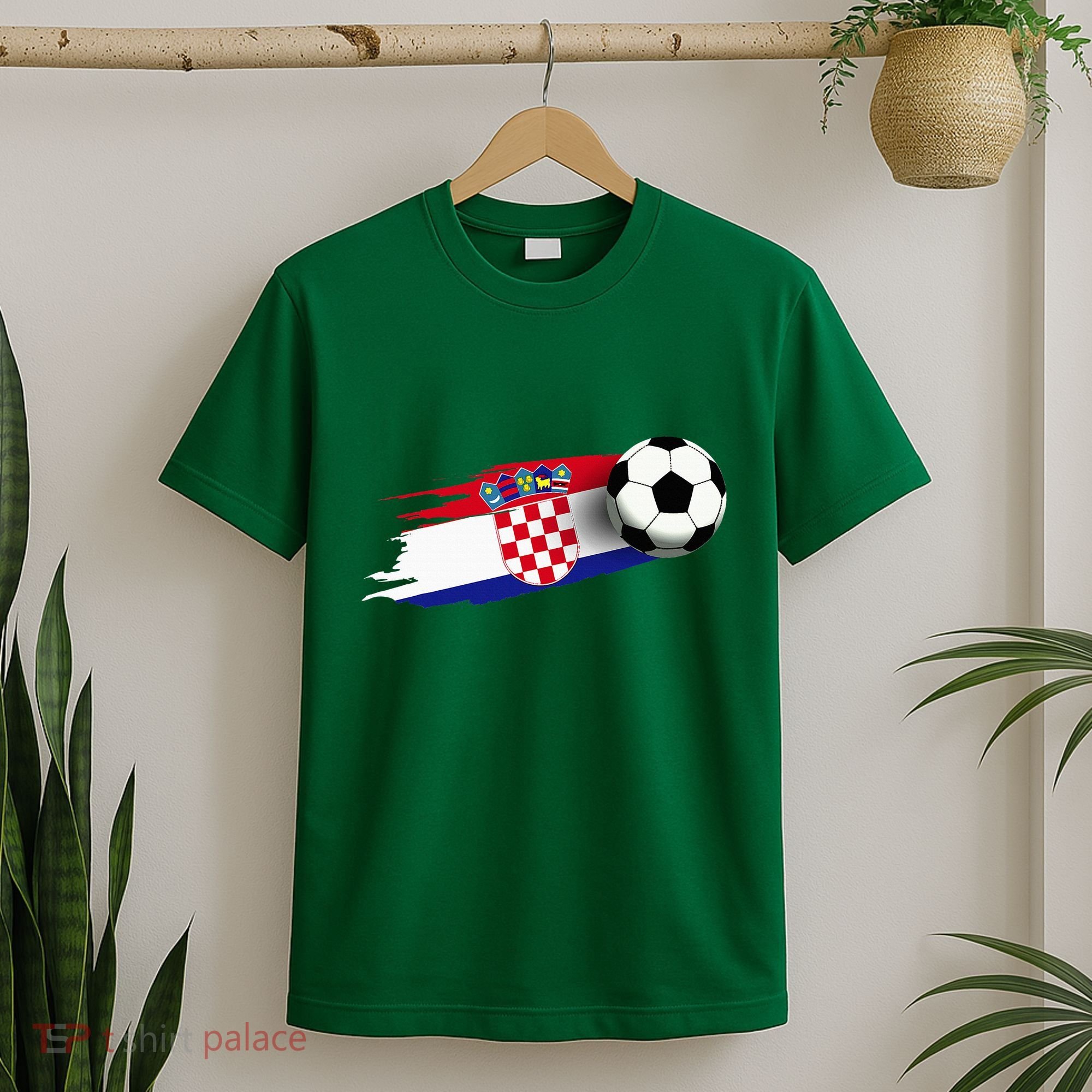 Croatia Flag Jersey Croatian Soccer Team Croatian T-Shirt