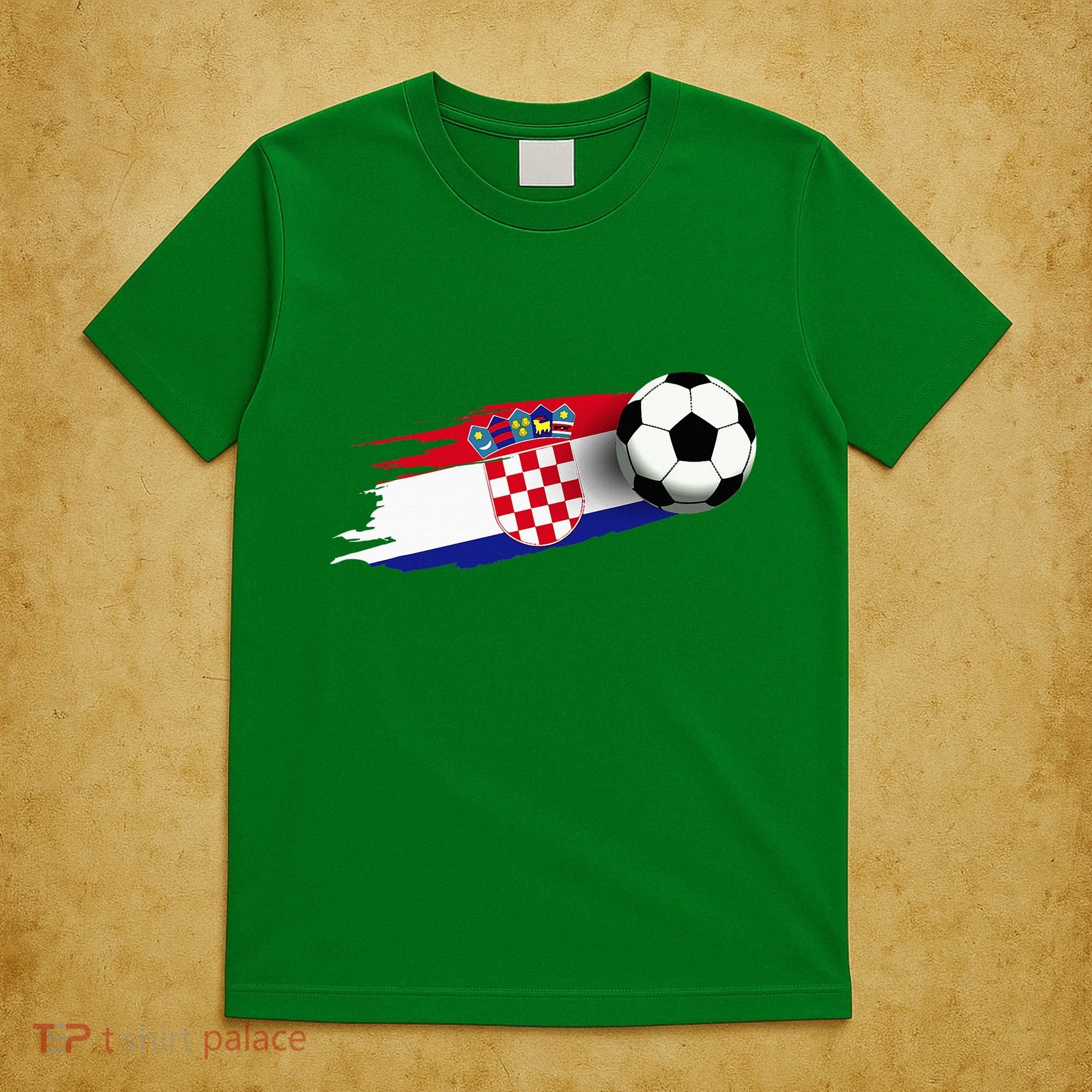Croatia Flag Jersey Croatian Soccer Team Croatian T-Shirt