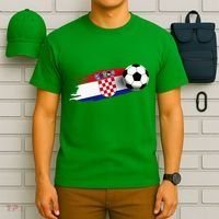 Croatia Flag Jersey Croatian Soccer Team Croatian T-Shirt thumb 6