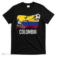 Colombia Flag Jersey Colombian Soccer Team Colombian T-Shirt thumb 0