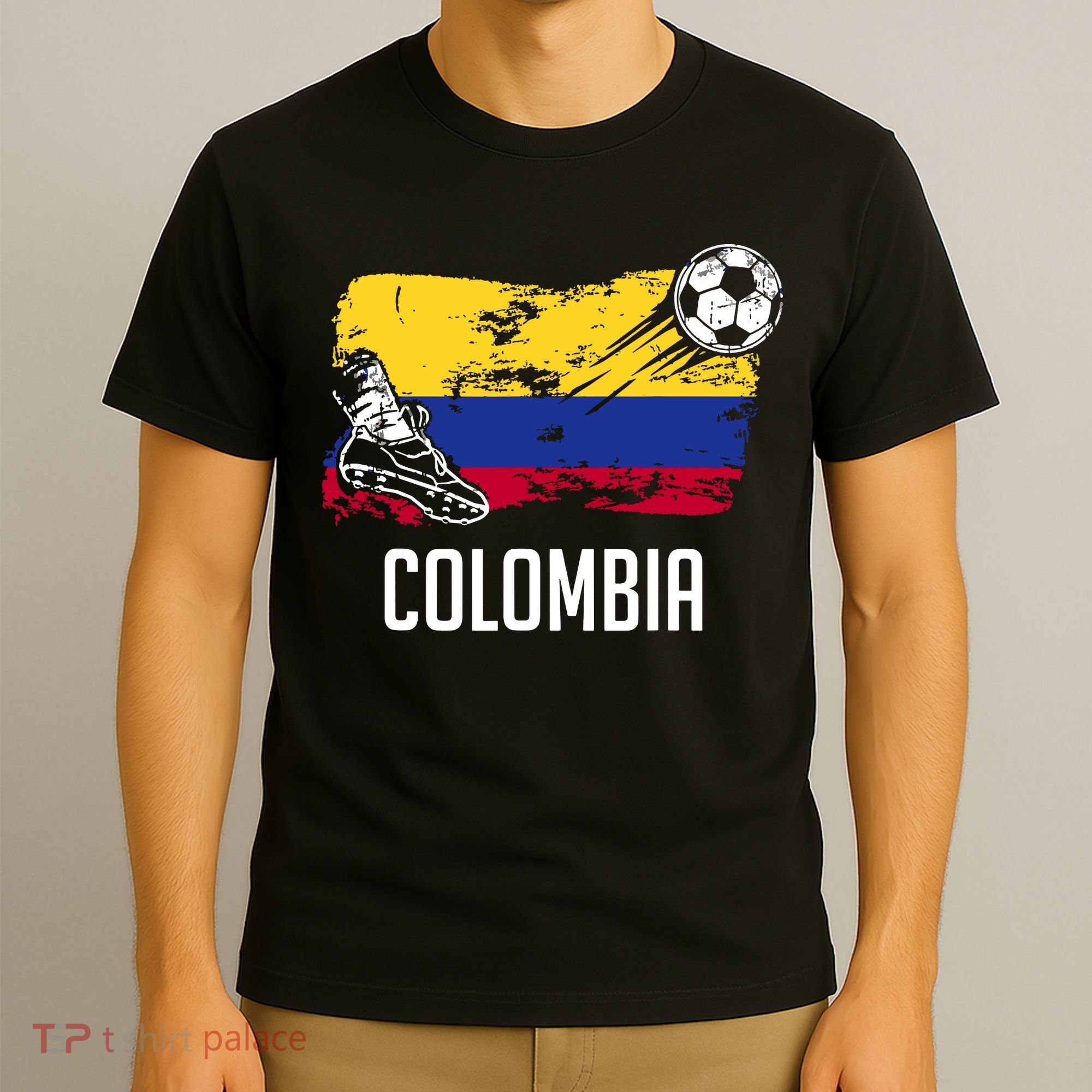Colombia Flag Jersey Colombian Soccer Team Colombian T-Shirt