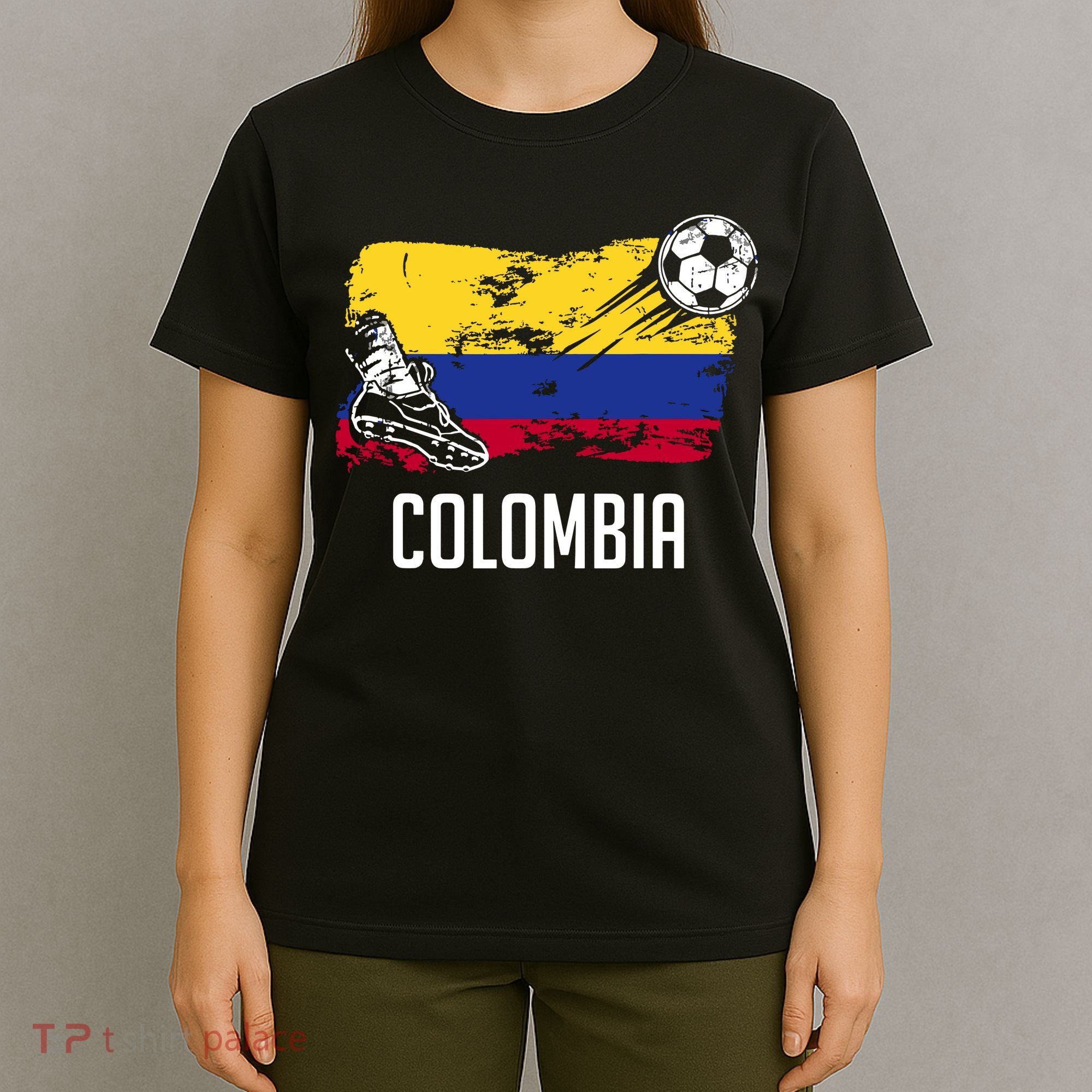 Colombia Flag Jersey Colombian Soccer Team Colombian T-Shirt