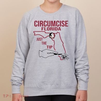 Circumcise Florida Just The Tip Women's Sweatshirt