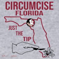Circumcise Florida Just The Tip Women's Sweatshirt thumb 2