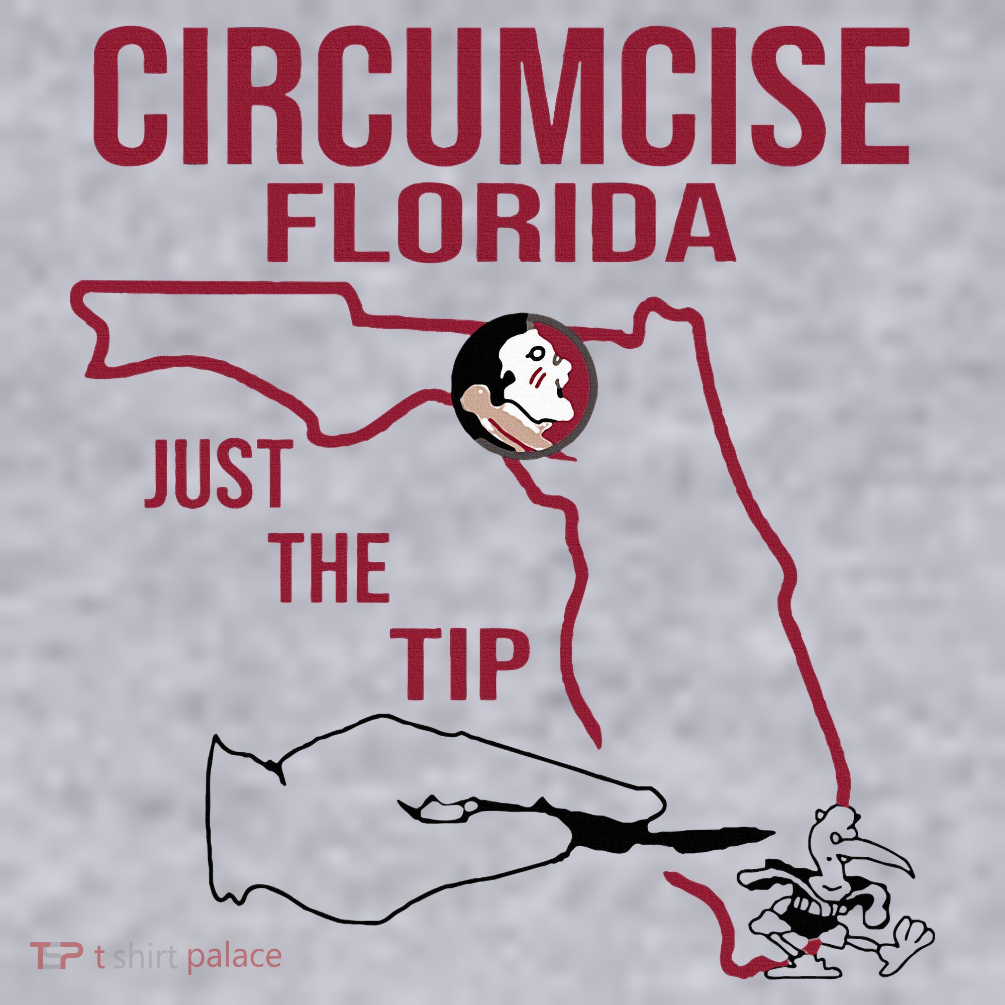Circumcise Florida Just The Tip Women's Sweatshirt