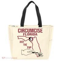 Circumcise Florida Just The Tip Tote Bag thumb 0