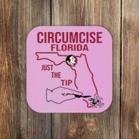 Circumcise Florida Just The Tip Coaster thumb 0