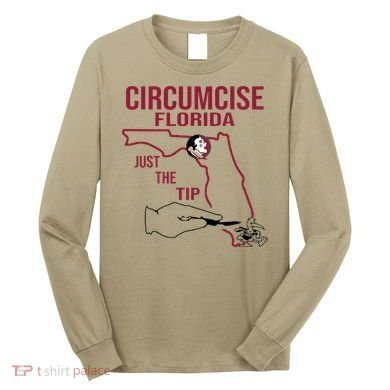 Circumcise Florida Just The Tip Long Sleeve Shirt