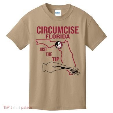 Circumcise Florida Just The Tip Kids T-Shirt