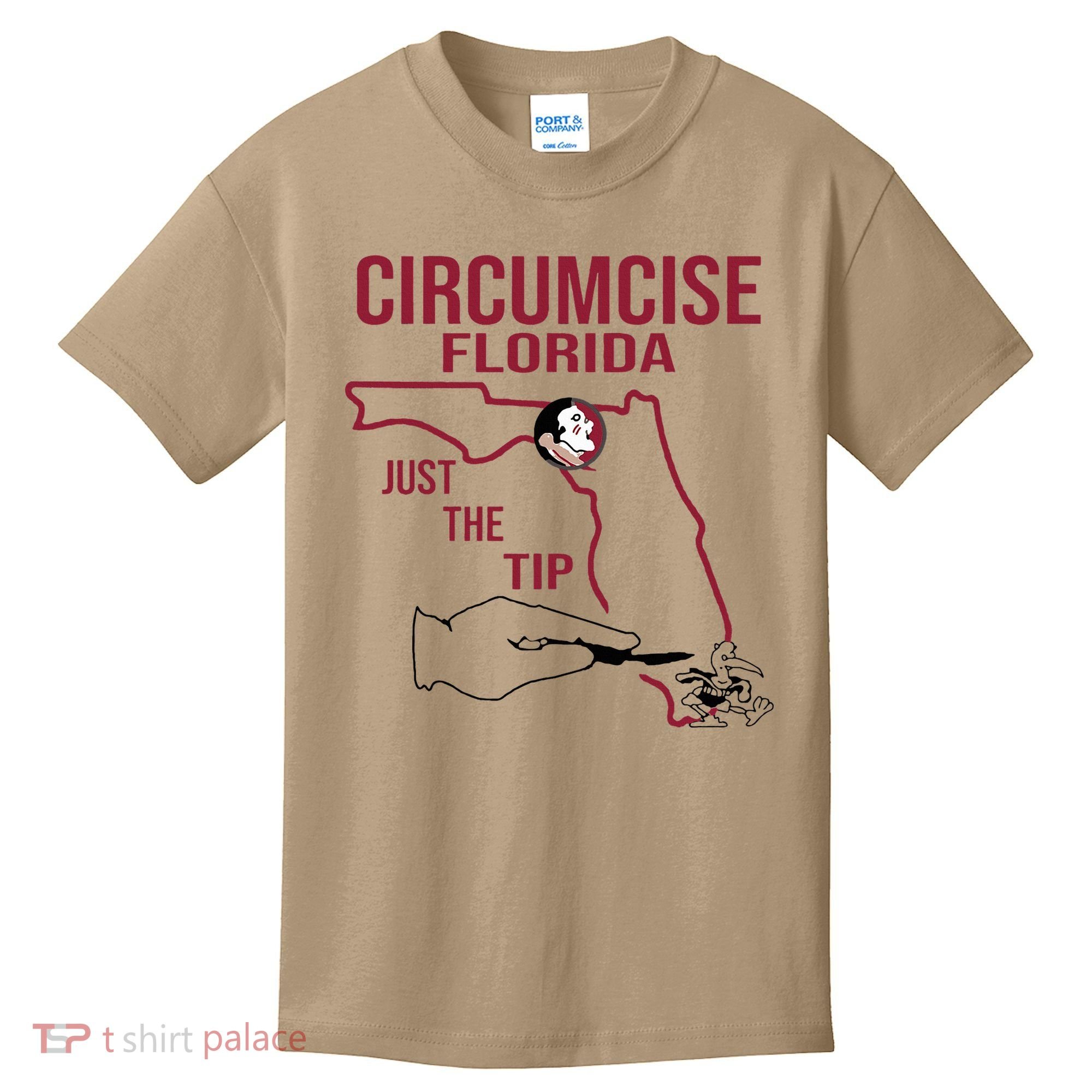 Circumcise Florida Just The Tip Kids T-Shirt