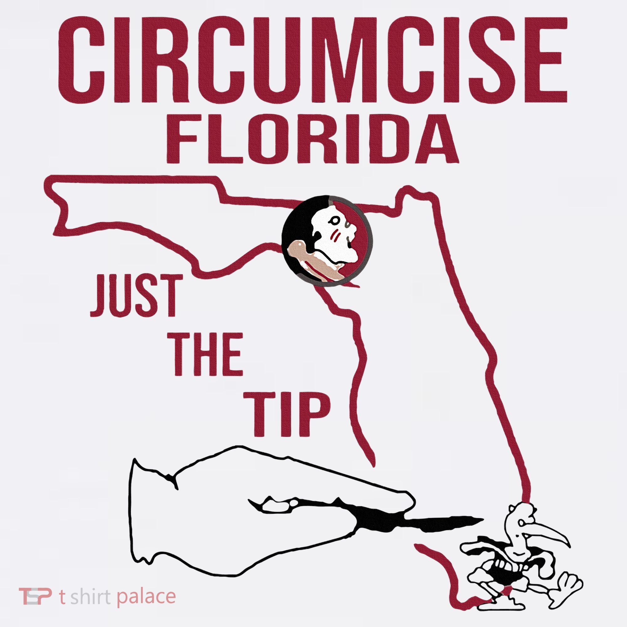 Circumcise Florida Just The Tip Women's T-Shirt