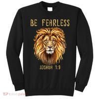 Christian Fearless Joshua 1:9 Faith Gift Sweatshirt thumb 0