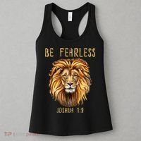 Christian Fearless Joshua 1:9 Faith Gift Women's Tank Top thumb 3