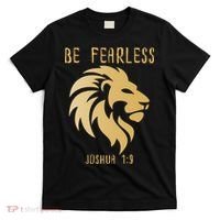 Christian Fearless Joshua 1:9 Faith Gift T-Shirt thumb 0