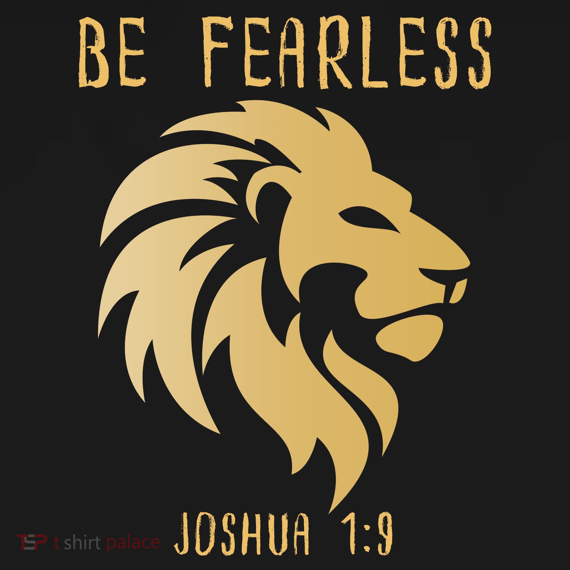 Christian Fearless Joshua 1:9 Faith Gift Backpack