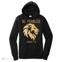 Christian Fearless Joshua 1:9 Faith Gift Women's Hoodie thumb 0
