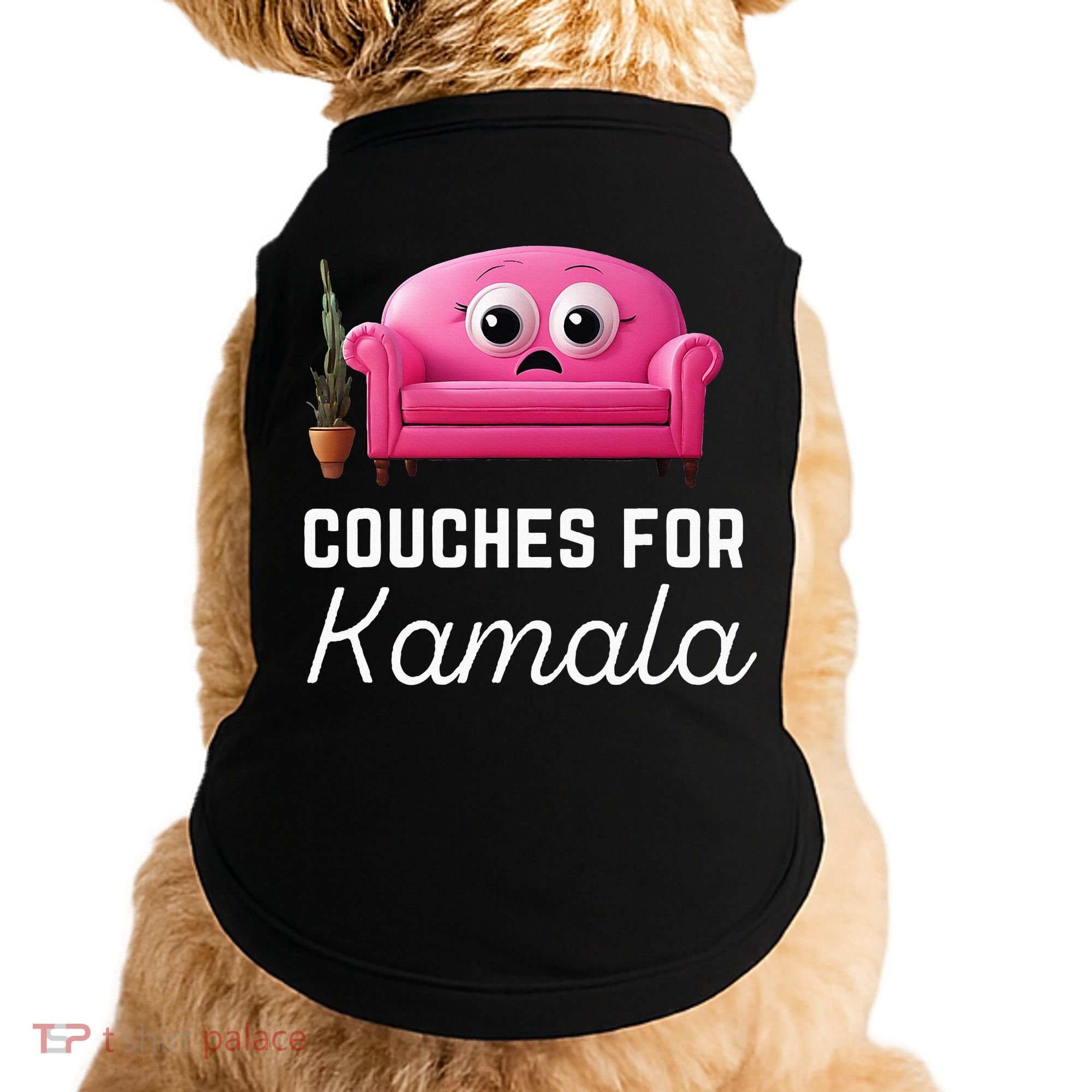 Couches For Kamala Jd Vance Couch Meme Funny Culture Liberal Doggie Tank