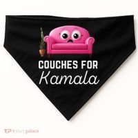 Couches For Kamala Jd Vance Couch Meme Funny Culture Liberal USA-Made Doggie Bandana thumb 0