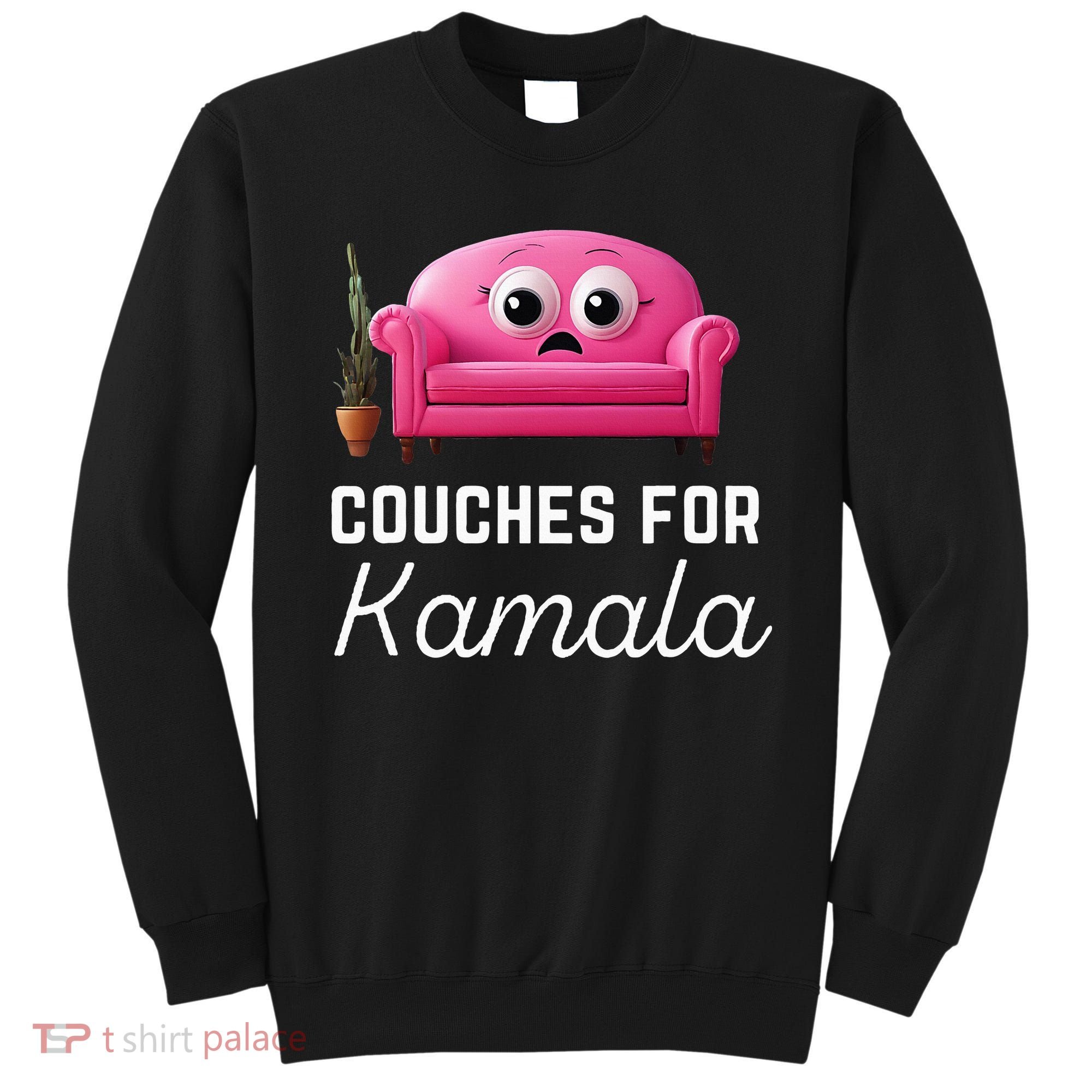 Couches For Kamala Jd Vance Couch Meme Funny Culture Liberal Sweatshirt