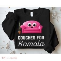 Couches For Kamala Jd Vance Couch Meme Funny Culture Liberal Sweatshirt thumb 2