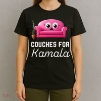 Couches For Kamala Jd Vance Couch Meme Funny Culture Liberal T-Shirt thumb 4
