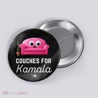Couches For Kamala Jd Vance Couch Meme Funny Culture Liberal Button thumb 0