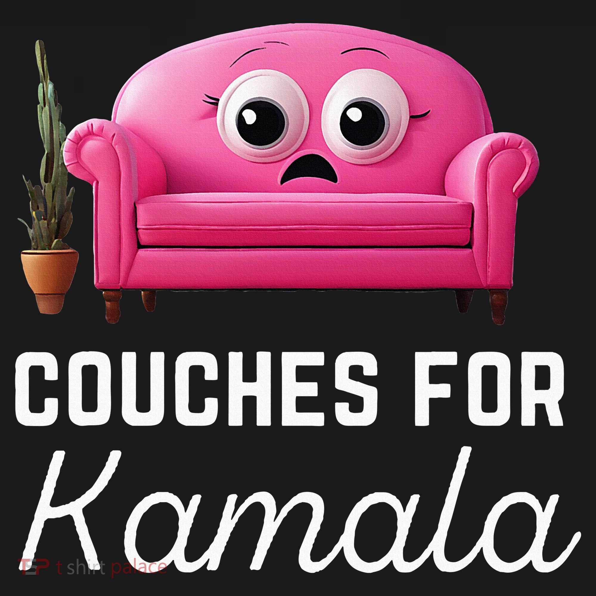 Couches For Kamala Jd Vance Couch Meme Funny Culture Liberal Women's Hoodie