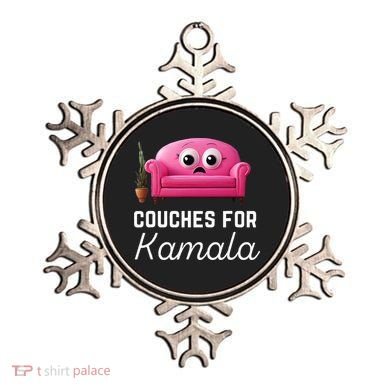 Couches For Kamala Jd Vance Couch Meme Funny Culture Liberal Ornament