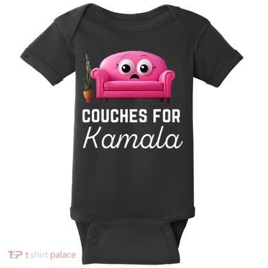Couches For Kamala Jd Vance Couch Meme Funny Culture Liberal Baby Bodysuit