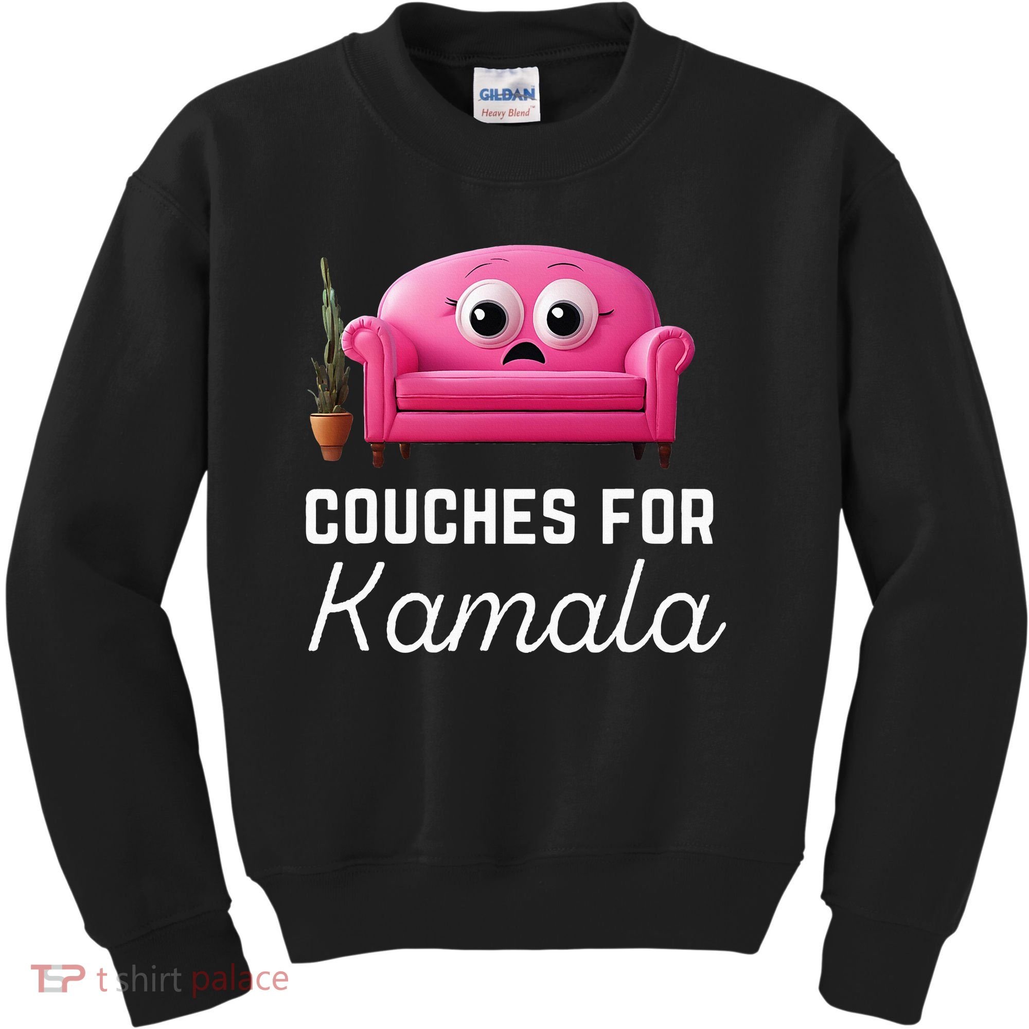 Couches For Kamala Jd Vance Couch Meme Funny Culture Liberal Kids Sweatshirt