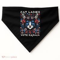 Cats For Kamala USA-Made Doggie Bandana thumb 0