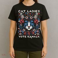 Cats For Kamala T-Shirt thumb 4