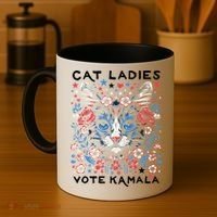 Cats For Kamala Coffee Mug thumb 4