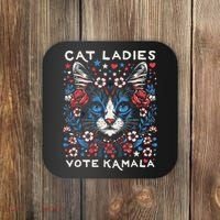Cats For Kamala Coaster thumb 0