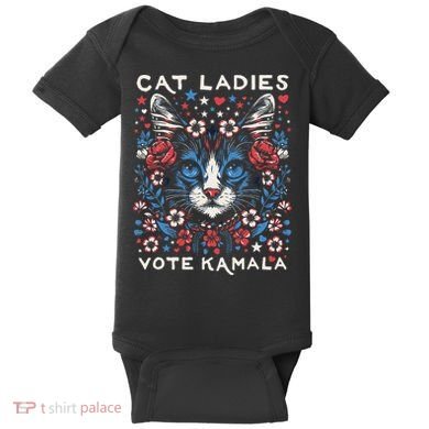 Cats For Kamala Baby Bodysuit